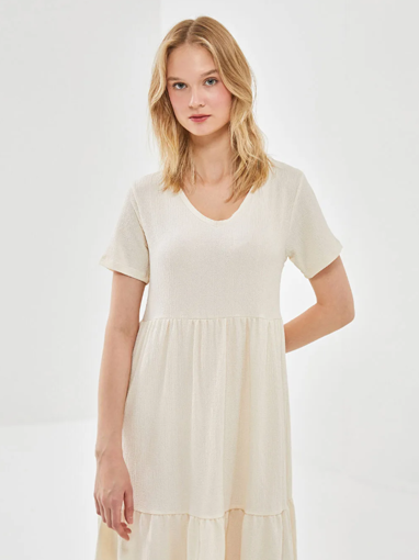 Image de V-Neck Women's Dress