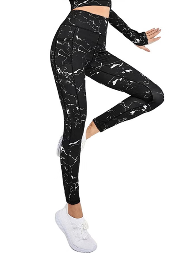 Image de Sport Leggings Pants With Pocket