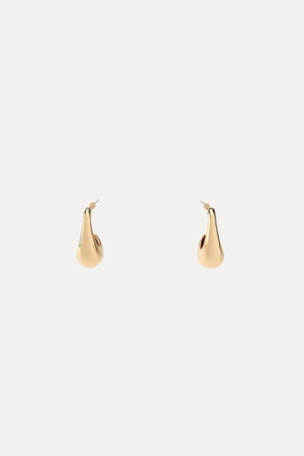 Image de METAL TEARDROP EARRINGS