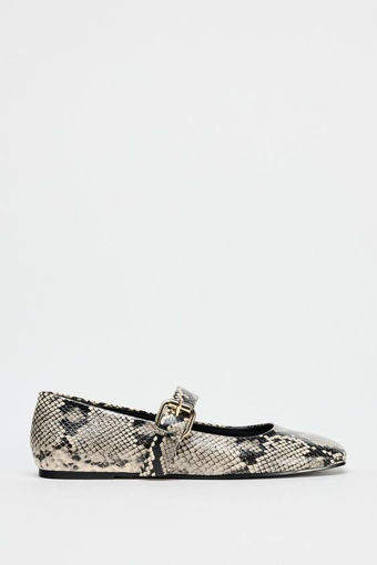 Image de BALLET FLATS WITH ANIMAL PRINT