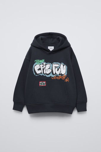 Image de GRAFFITI PRINT HOODIE