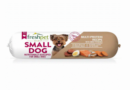 Image de Freshpet Select Grain Free Small Dog Multi-Protein with Seafood and Sweet Potato Recipe Refrigerated Wet Dog Food - 1lb