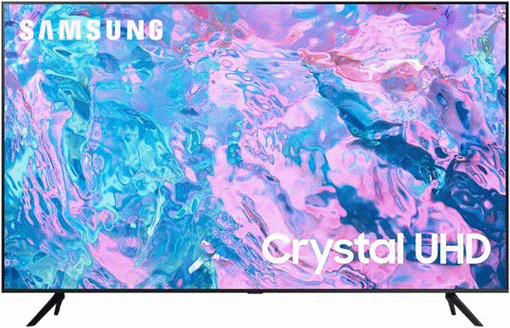 Image de Samsung 50 Inch 4K UHD Smart LED TV with Built-in Receiver and Remote Control - Black